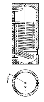 Wrmepumpen-Warmwasserspeicher WP