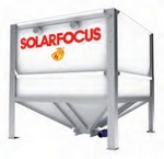Solarfocus Pelletsbox für Saugaustragung