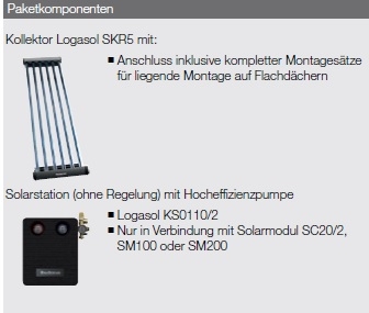 Buderus-Logaplus Solarpaket S108