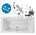 Badewanne Modell Lupor